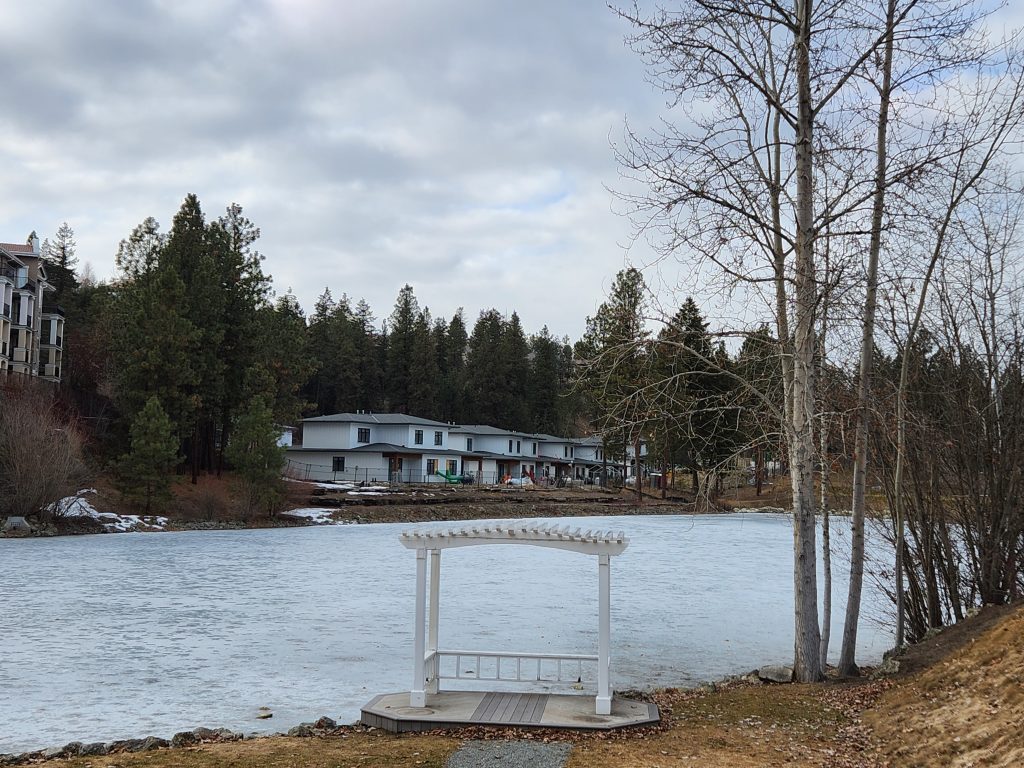 Quail Landing Townhomes being built March 2023