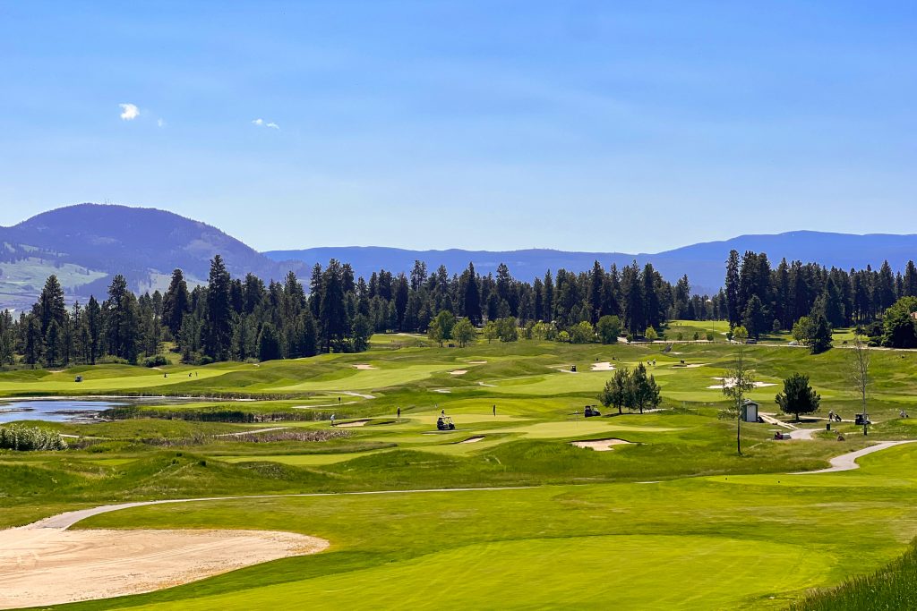 Picture of the Quail Ridge Golf Course from the Quail Ridge UBCO Real Estate Blog by Trish Cenci.