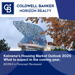 Kelowna' 2025 Housing Market Outlook. What to expect in the coming year.