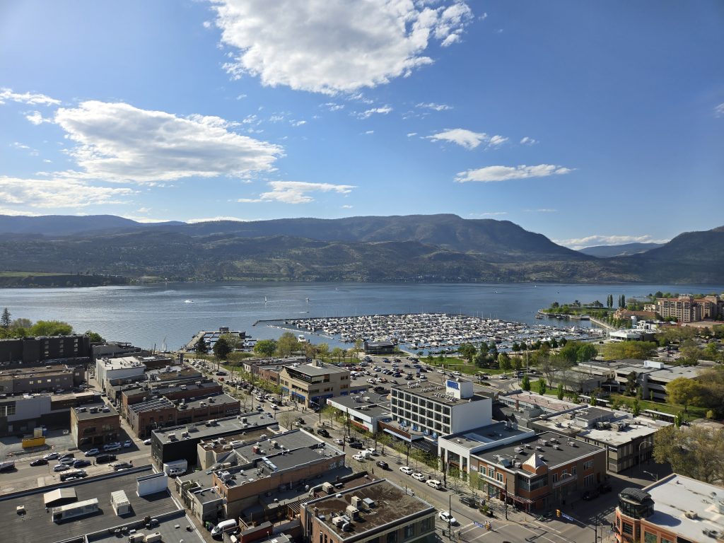 Kelowna Real Estate Market June 2025 Downtown Kelowna Views.