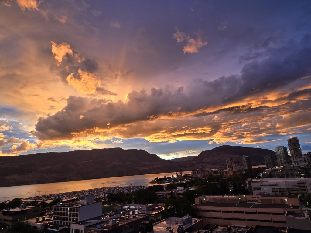 Kelowna Real Estate July 2026 Market Report with views of Downtown Kelowna